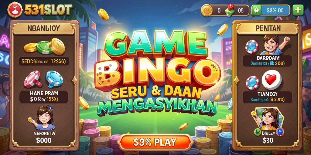 Screenshot gameplay 531SLOT yang memperlihatkan keseruan permainan Bingo.