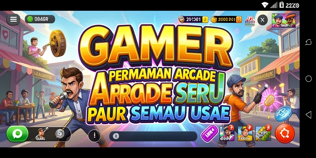 Tangkapan layar menampilkan gameplay seru GAMERP yang memikat.
