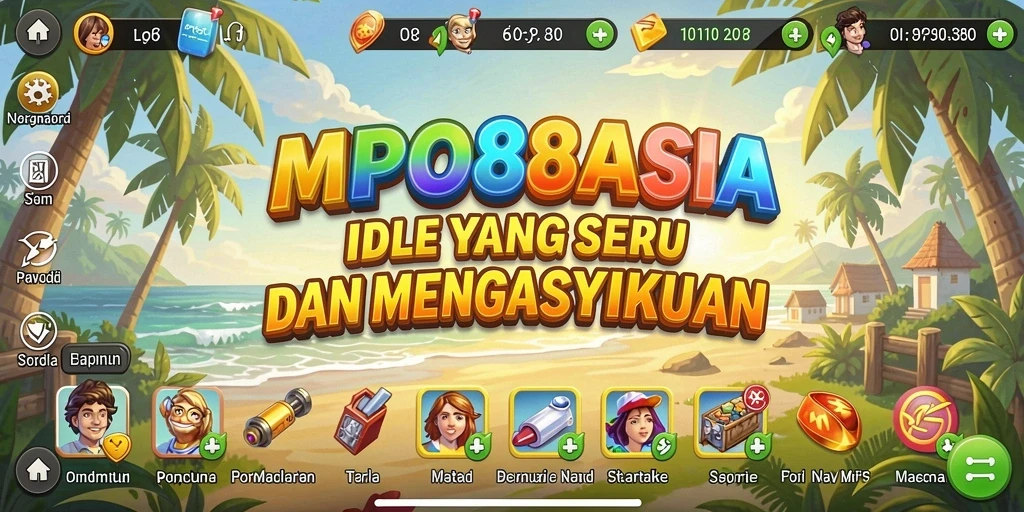 Screenshot MPO88ASIA menampilkan aksi seru dalam permainan Idle.