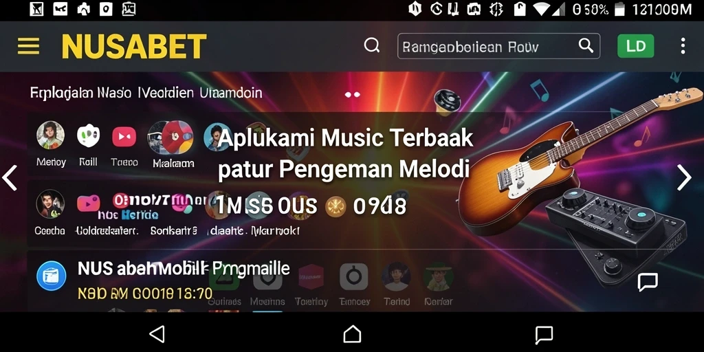 Tampilan gameplay interaktif NUSABET yang mengasyikkan dan penuh warna.