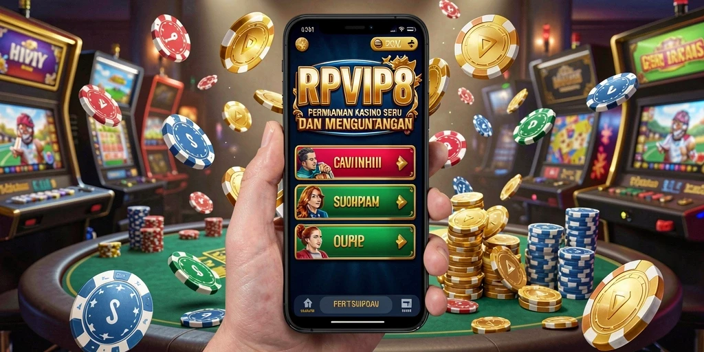 Tampilan menarik dari gameplay RPVIP8 yang penuh warna dan mendebarkan.