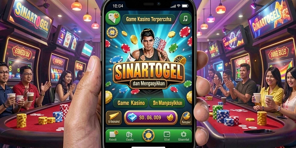 Tampilan gameplay seru dan mengasyikkan di SINARTOGEL.