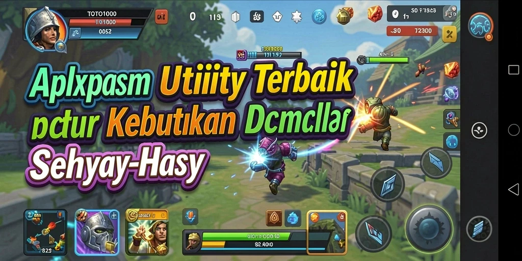 Tampilan antarmuka TOTO1000 yang intuitif dan dapat diakses dengan mudah.